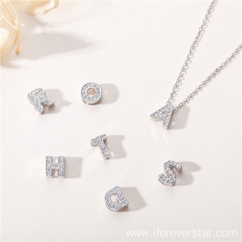 Silver Letter Pendant Pendant 925